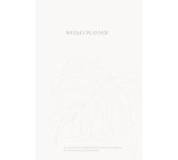 Undated Weekly Planner | Minimalist Pastel Planner | Weekly Planner Notebook: Elegant Weekly Organizer for Time Management, Goals & Tasks | Minimalist Design in Soft Pastel Colors