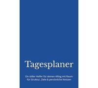 Undatierter Tagesplaner A5 - Klarer Kopf, strukturierter Tag: Ein stiller Helfer für deinen Alltag mit Raum für Struktur, Ziele & persönliche Notizen - undatiert, reduziert & leicht im A5-Format