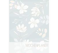 Undatierter Wochenplaner A4 Querformat - Weekly Planner Pad (50 Seiten, doppelseitig, farbig) - Desk Planner mit To-Do Liste, Zielen, Notizen & ... - Organizer für Arbeit, Familie & Zuhause
