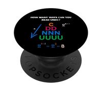 UNDC Puzzle | Combien de façons Pouvez-Vous Le Lire ? PopSockets PopGrip Adhésif