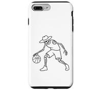 Undead Streetballer Dribble Squelette Spooky Hooper Coque pour iPhone 7 Plus/8 Plus