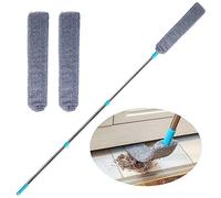 Under Appliance Brosse de Nettoyage en Microfibre avec Tige Extensible (80 à 120 cm) rétractable pour canapé, lit, Fond de Meubles