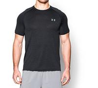 Under Armour 1228539-014_014 Tech Chemise Manches Courtes Homme Noir FR : S (Taille Fabricant : SM)