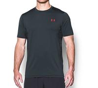 Under Armour 1257466-016 T-Shirt Manches Courtes Homme Anthracite FR : M (Taille Fabricant : MD)