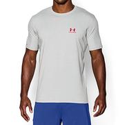 Under Armour 1257616-025 T-Shirt Homme True Gray Heather FR : M (Taille Fabricant : MD)