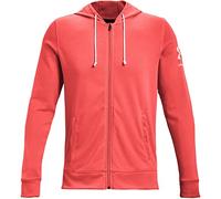 Under Armour 1361606-690 Veste à Capuche Sportive avec Coupe décontractée, Confortable et Chaude pour Homme, Venom Red/Onyx White