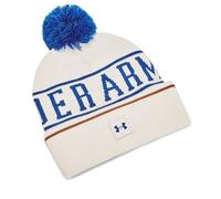 Under Armour Bonnet Halftime Pom Beanie à pompon Blanc Sommet Homme