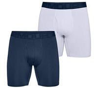 Under Armour 2 Pack Tech Sports Underwear (15 cm) Boxer Homme Bleu FR : S (Taille Fabricant : SM)
