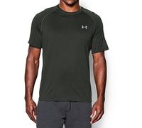 Under Armour 2016 Mens HeatGear Tech Short Sleeve Training T-Shirt Artilery Green/Steel Small