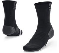 Under Armour UA Ad Playmaker 1pk Mid Chaussettes Hautes, Noir, m Mixte
