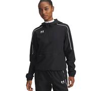 Under Armour Anorak Challenger Femmes, Parka Femme déperlante et Respirante, Anorak Femme en Tissu léger et extrêmement résistant, Black/White, L, Black/White, LG
