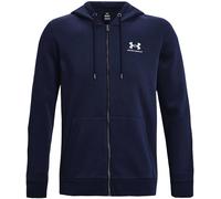 Under Armour Armour Essential Fleece Full Zip Hoodie Mens Bleu M Male