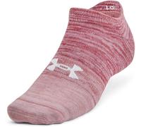 Under Armour Lot de 3 Paires de Chaussettes Unisexes UA Essential No Show Basses, Élixir Rose, L Mixte