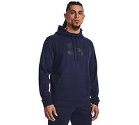 Under Armour Armour Fleece Big Logo Hoodie Sweatshirt à Capuche, Bleu, M Homme