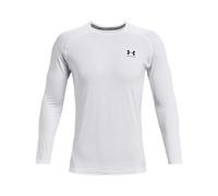 Under Armour T-shirt HeatGear Fitted manches longues blanc XXL