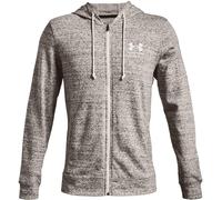 Under Armour Armour Rival Full Zip Hoodie Mens Blanc S Male