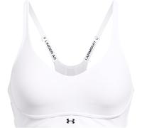 Under Armour Armour Ua Infinity Low 2.0 Bra Impact Sports Womens Blanc 14 (L) Female