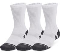 Under Armour Armour Ua Performance Tech 3-Pack Crew Socks Unisex Blanc M 4-7.5 Unisex