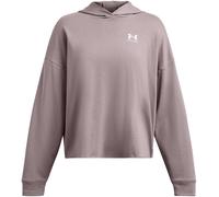 Under Armour Armour Ua Rival Terry Os Hoodie Sweatshirt Womens Gris 12 (M) Female