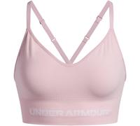 Under Armour Armour Vanish Seamless Low Bra Impact Sports Womens Rose Prime 14 (L) Female