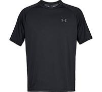 Under Armour Atmungsaktives Sportshirt, Kurzärmliges Und Schnelltrocknendes Trainingsshirt Mit Loser Passform Thé UA Tech 2.0 SS, Noir/Noir, 3XL Mixte