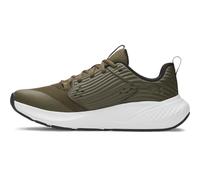 Under Armour Baskets Charged Commit 4 pour Homme, Bleu/Gris, Expedition Green Halo Gris Acier, 47 EU