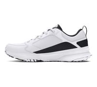 Under Armour Baskets Charged Edge pour Homme, (101) Blanc/Blanc/Noir, 9.5 X-Wide