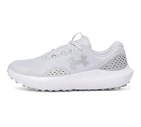 Under Armour Baskets Surge Golf à crampons pour homme, (014) Gris halo/Gris halo/Argent métallisé, 41 EU