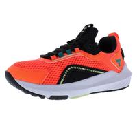 Under Armour Baskets unisexes pour enfant Thème Rock Blood Sweat Respect, orange/noir, 4 Big Kid