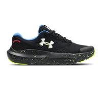 Under Armour UA BGS Surge 4 Basket, Noir, Haute visibilité, Jaune, Blanc, 36 EU