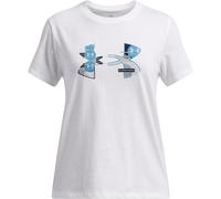 Under Armour Big Logo Short-Sleeve T-Shirt Blanc 13 (XL) Female