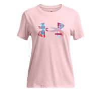 Under Armour Big Logo UA Fill SS Tee-shirt M Rose