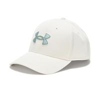 Under Armour Blitzing Casquette Stretch pour Homme, (279) Pierre / / Vert silice, M/L