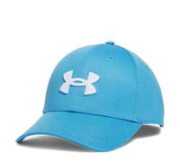 Under Armour Blitzing Casquette Stretch pour Homme, (452) Bleu éther / / Blanc, S/M