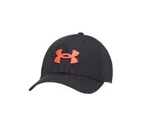 Under Armour Casquette Blitzing pour homme Coupe extensible, (006) Noir / / Rouge venin, L/XL