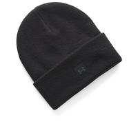 Under Armour Bonnet Halftime Femmes, Bonnet Chaud et Ultra-Doux, Bonnet Femme en Maille côtelée idéal par Temps Froid, Black/Black/Anthracite, OSFM