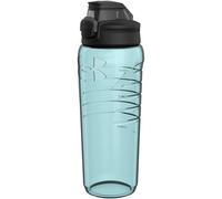Under Armour Bouteille d'eau de 710 ml, couvercle professionnel, incassable, résistante aux taches et aux odeurs, bleu brise