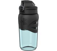 Under Armour Bouteille d'eau Grip de 532 ml, couvercle professionnel, en silicone, incassable, résistante aux taches et aux odeurs, idéale pour les enfants, tous les sports, baseball, basket-ball,