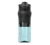 Under Armour Bouteille d'eau Grip de 710 ml, couvercle professionnel, poignée en silicone, incassable, résistante aux taches et aux odeurs, bleu brise