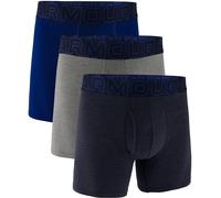 Under Armour Boxers 3-Pack Mens Marine/Acier/Royal Très grand Male