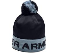 Under Armour Boy's Gametime Pom Beanie Bonnet OSFA Noir