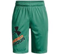 Under Armour Boys' Standard Prototype 2.0 Logo Shorts, (508) Birdie Green / / Black, Youth Small
