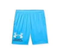 Under Armour Boys' UA Tech Logo Shorts Bas, Bleu éther/Noir/Blanc, M Garçon
