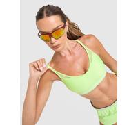 Under Armour Brassière de sport à dos croisé et maintien léger - Vert M