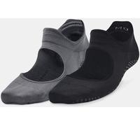 Chaussettes Under Armour Breathe Balance gris noir femme (2 paires) - M