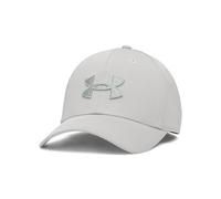 Under Armour Casquette Blitzing pour homme Coupe extensible, (069) Titane / Vert argile, L/XL