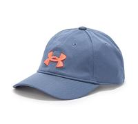 Under Armour Casquette Blitzing réglable pour garçon, (044) Gris averse/Feu, Taille Unique