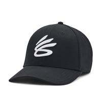 Under Armour Casquette de baseball UA Curry Snapback pour homme, noir/blanc, Taille unique