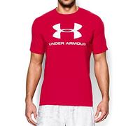Under Armour - Cc Sportstyle Logo - T-Shirt - SHIRT - Homme - Rouge - Taille: XXL (Taille Fabricant: XXL)