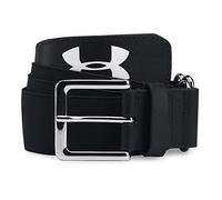 Under Armour Men's Baseball Belt, Black/Black, One Size